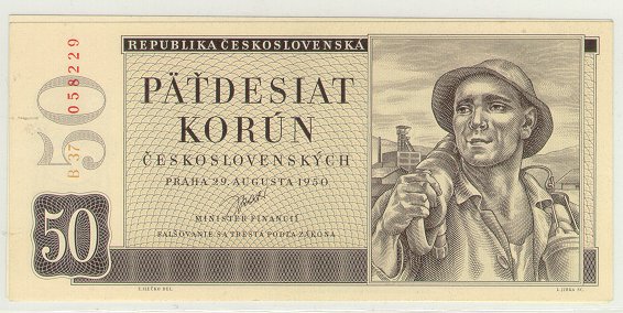 Eski Czechslovakia (�ekoslovakya) Ka��t Paralar�