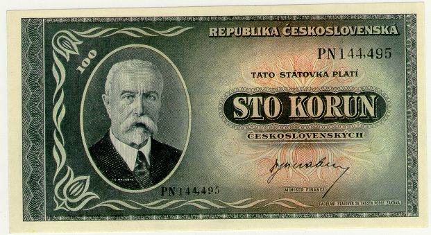 Eski Czechslovakia (�ekoslovakya) Ka��t Paralar�