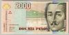 [Colombia 2,000 Pesos Pick:P-457]