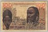 [French West Africa 100 Francs Pick:P-46]