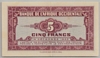 [French West Africa 5 Francs Pick:P-28]