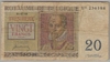 [Belgium 20 Francs]