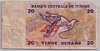 [Tunisia 20 Dinars Pick:P-88]