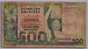 [Madagascar 500 Francs Pick:P-64]