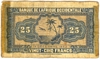 [French West Africa 25 Francs Pick:P-30]