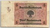 [Germany 5 Rentenmark Pick:P-169]