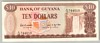 [Guyana 10 Dollars Pick:P-23d]