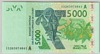 [West African States 5,000 Francs Pick:P-117Aj]