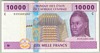 [Central African States 10,000 Francs Pick:P-610C]