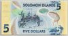 [Solomon Islands 5 Dollars Pick:P-Yeni]
