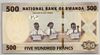 [Rwanda 500 Francs Pick:P-Yeni]