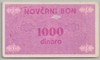 [Bosnia And Herzegovina 1,000 Dinara Pick:P-50]