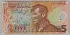 [New Zealand 5 Dollars Pick:P-185b]