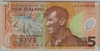 [New Zealand 5 Dollars Pick:P-185a]