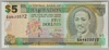 [Barbados 5 Dollars Pick:P-67a]