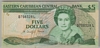 [East Caribbean States 5 Dollars Pick:P-22l]