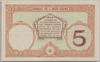 [New Caledonia (Noumea) 5 Francs Pick:P-36b]