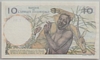 [French West Africa 10 Francs Pick:P-37]