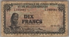 [Belgian Congo 10 Francs Pick:P-30]