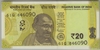 [India 20 Rupees Pick:P-110]