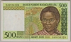 [Madagascar 500 Francs Pick:P-75b]