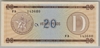 [Cuba 20 Pesos  Pick:FX-36]