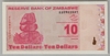 [Zimbabwe 10 Dollars Pick:P-94]