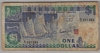[Singapore 1 Dollar Pick:P-18b]