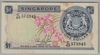 [Singapore 1 Dollar Pick:P-1d]