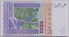 [West African States 10,000 Francs Pick:P-118Ar]