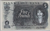 [Great Britain 5 Pounds Pick:--]