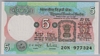 [India 5 Rupees Pick:P-80o]
