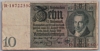 [Germany 10 Reichsmark Pick:P-180a]