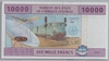 [Central African States 10,000 Francs Pick:P-210U]