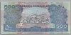 [Somaliland 500 Shillings Pick:P-6j]