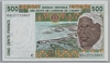 [West African States 500 Francs Pick:P-310Cm]