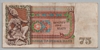 [Burma 75 Kyats Pick:P-65]