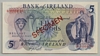 [Northern Ireland 5 Pounds Pick:P-62bS]