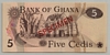 [Ghana 5 Cedis Pick:P-15bS]