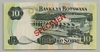 [Botswana 10 Pula Pick:P-4S]